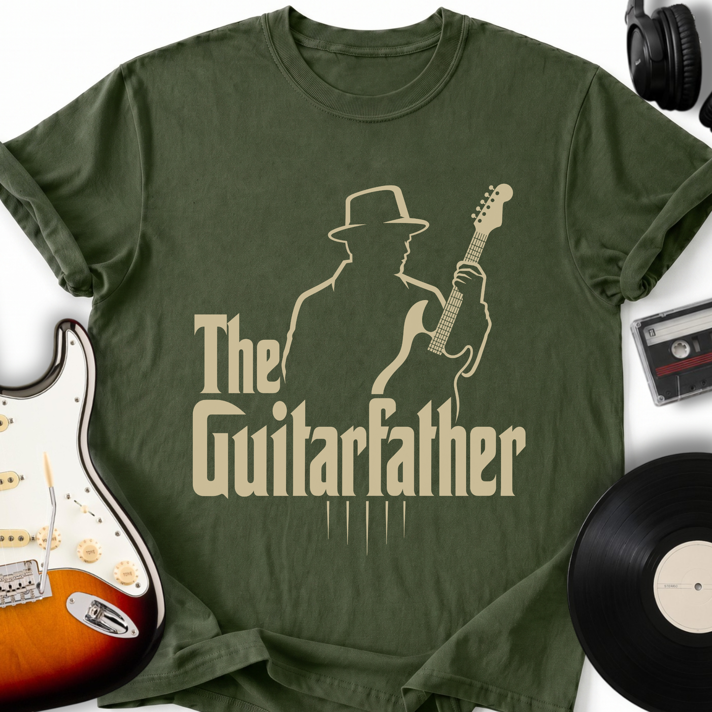 The Guitar Father T-Shirt