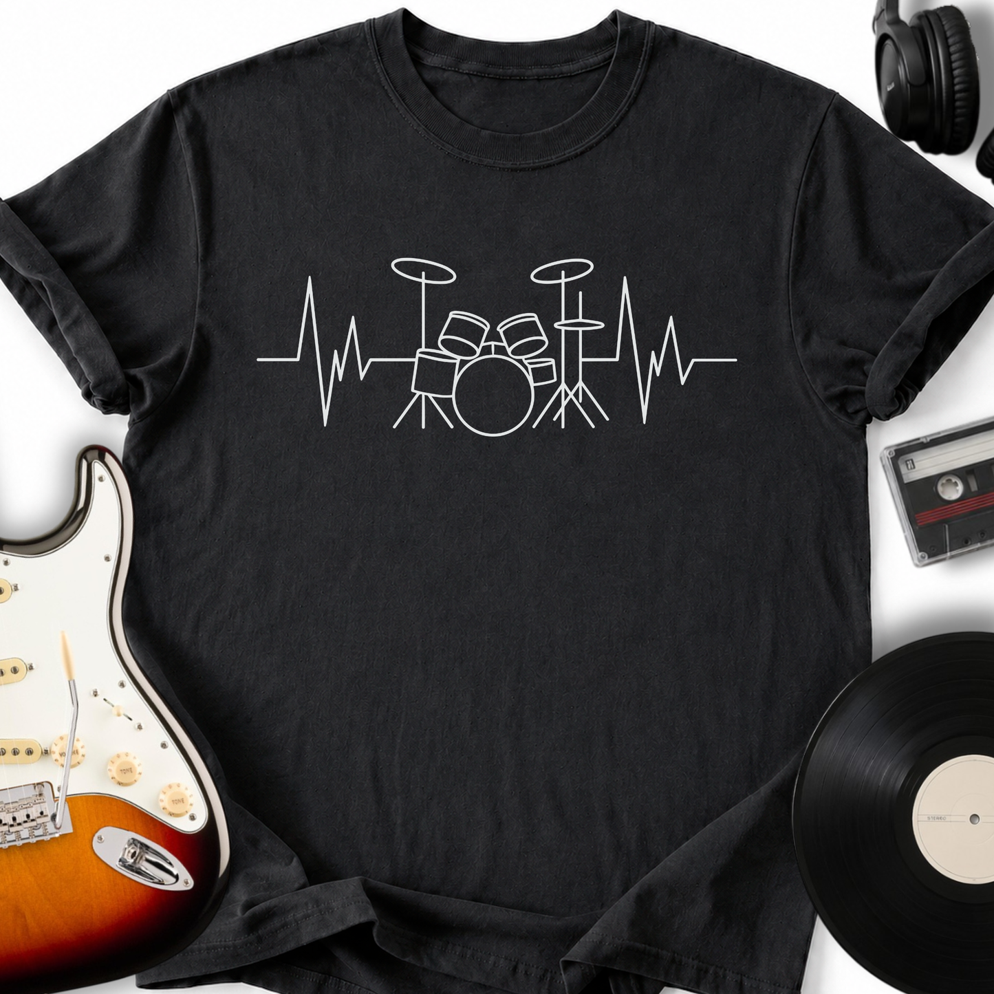 Drums Heartbeat T-Shirt