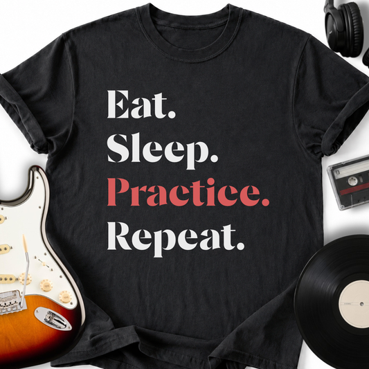 Eat Sleep Practice Repeat T-Shirt