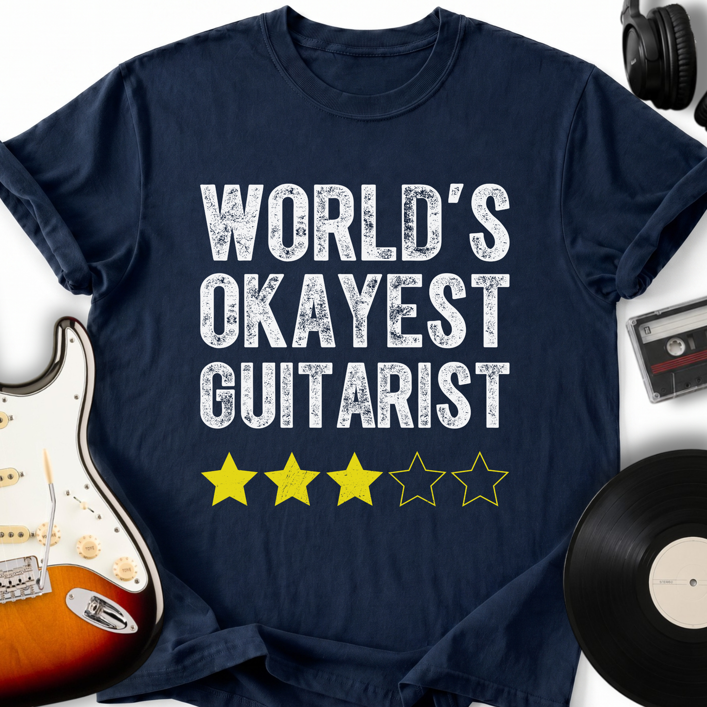 World's Okayest Guitarist T-Shirt