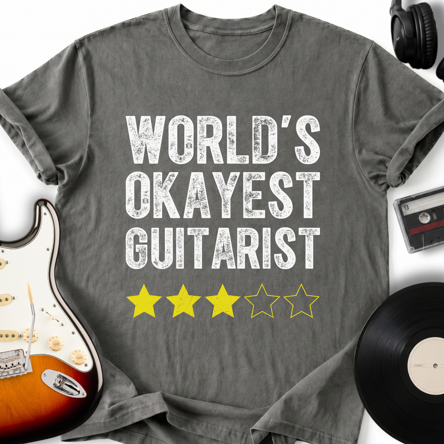 World's Okayest Guitarist T-Shirt